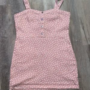 light pink dress with flowers by the brand NOBO